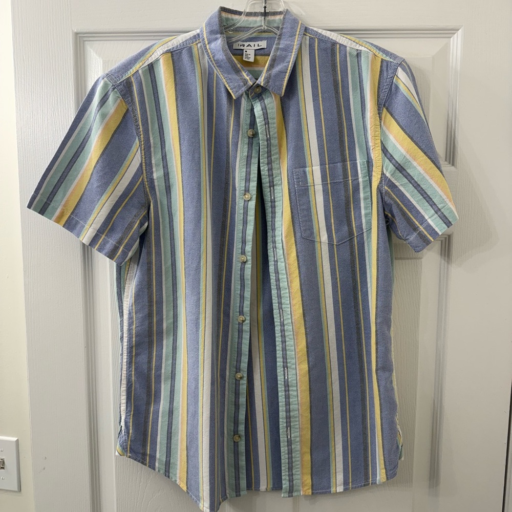 The Rail Multi colored button down shirt